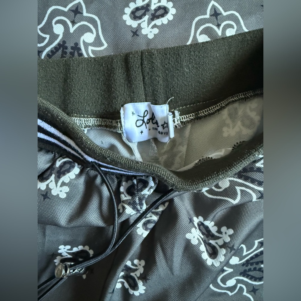 LOLA & THE BOY 🩶 BOYS BANDANA SET Sz 10 🩶 sold out - Picture 11 of 11